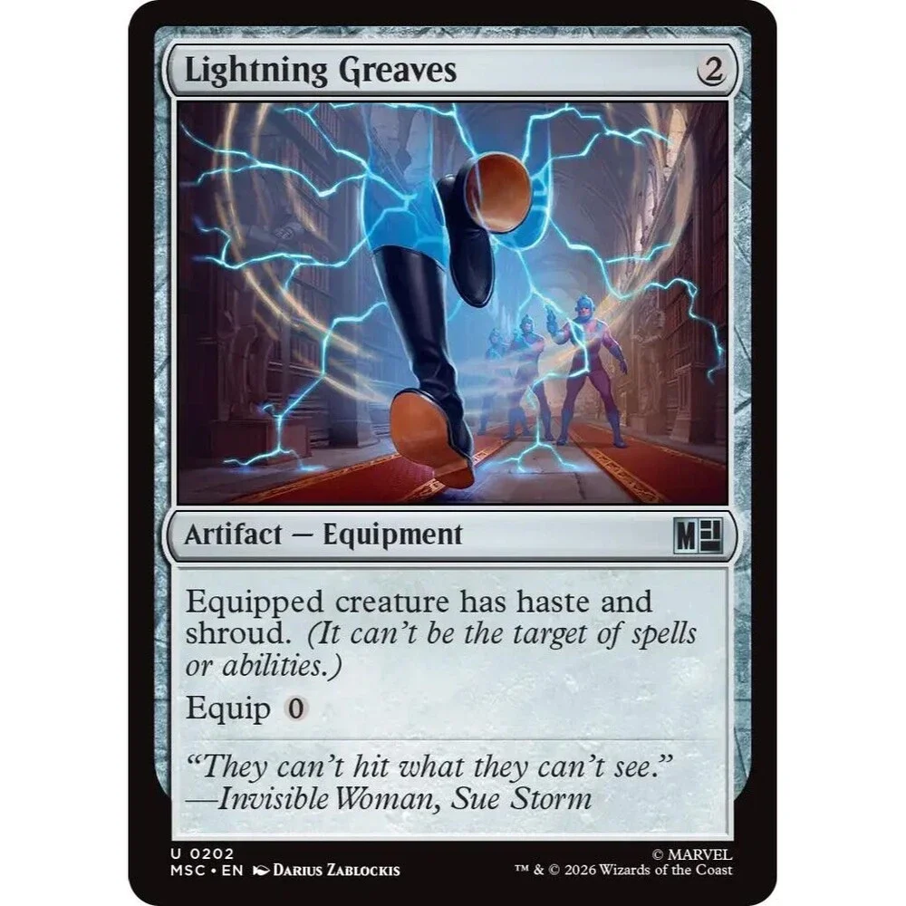 Lightning Greaves | MSC | 202 | NM/Uncommon | MSC/U-003